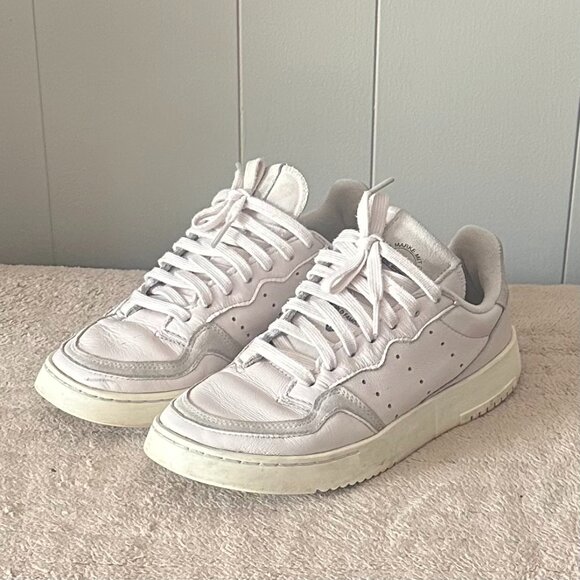 Adidas/Adidas Clover Light Pink SUPERCOURT Casual Board Shoes US 7 - Picture 1 of 7